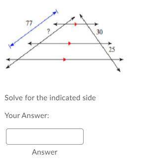 Solve for the indicated side 
please help!!
(4 questions)