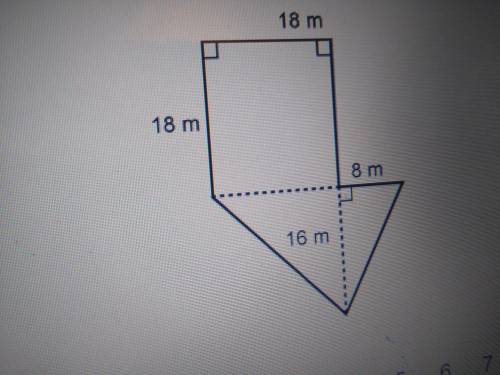 What is the area of this figure enter your answer in the box