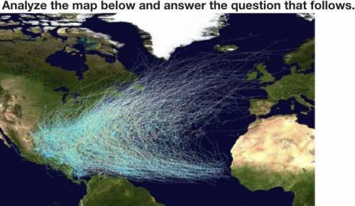Analyze the map below and answer the question that follows. This image traces the paths followed by
