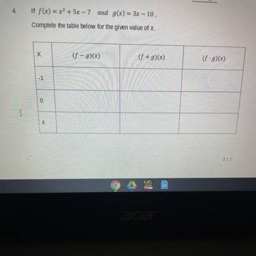 (Algebra question) please help
