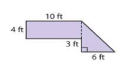 What is the total area of the figure below?
Answer fast pls 20 pts! <3
