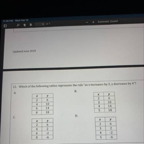 Help me quick taking a test need it down before 12