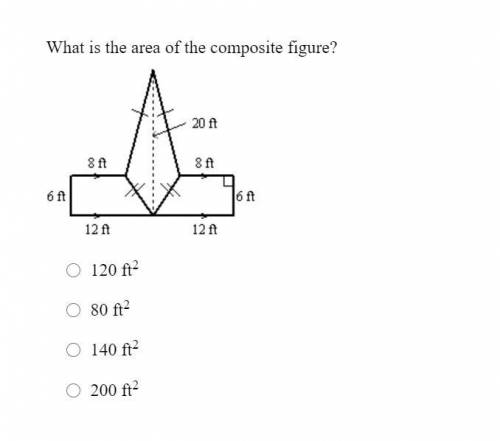 What is the area of the composite figure?
10 POINTS WILL GIVE BRAINLIEST