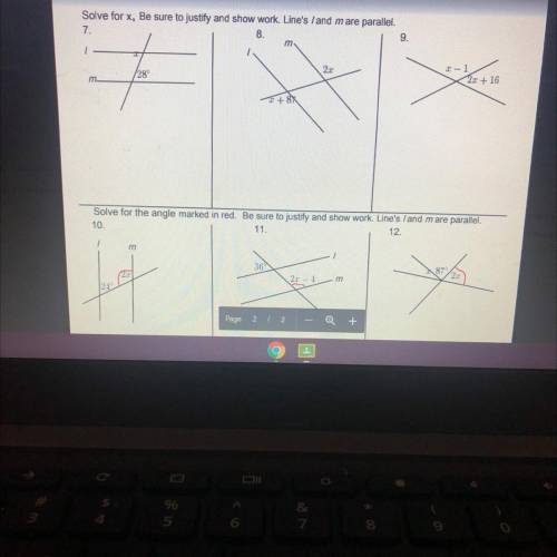 Can someone help me Solve for x 7-12