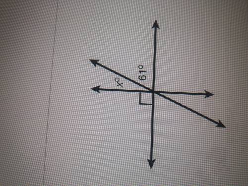 What is the value of X in the figure?
X=??