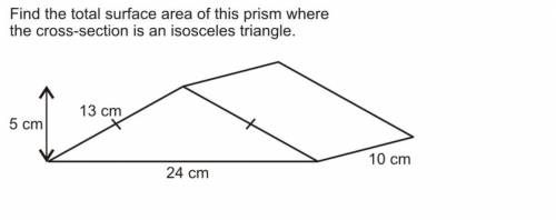 Please answer my Question and the Triangle on has to have cm squared please help me with this Quest