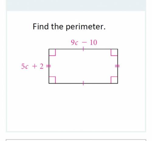 Find the perimeter Show your work.
