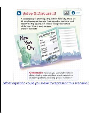 A school group is planning a trip to New York City. There are 29 people going on the trip. They agr