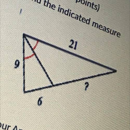 Please helppp, find the indicated measure