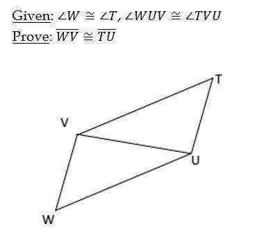 HELP DUE IN 5 MINS!

Finish the proof.
What is reason 1?
CPCTC
Reflexive Property
Vertical Angles