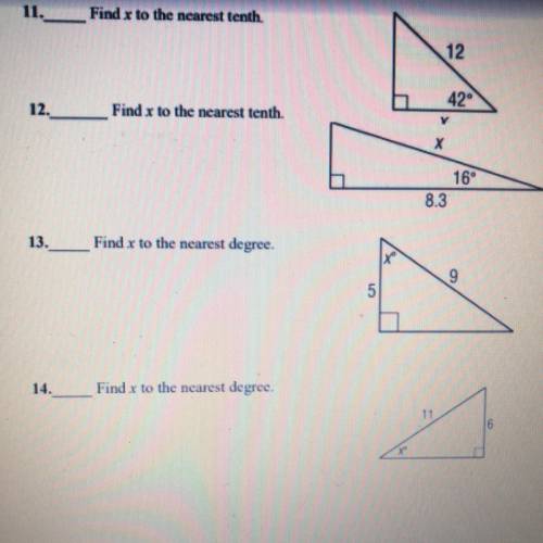I need help with numbers 11 through 14 please if I don’t pass this I fail the class!!