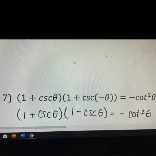 How do I solve this? Verifying trig identities