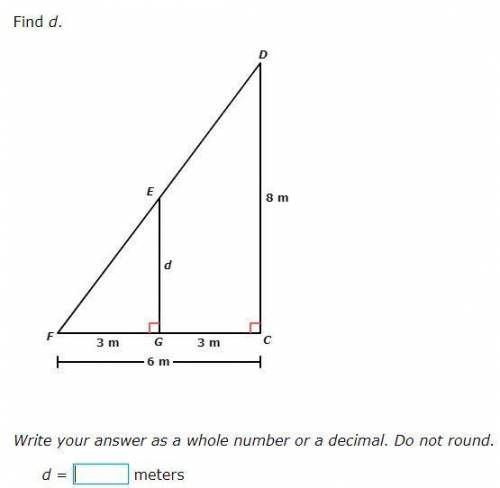 PLEASE HELP Question 3 Find D