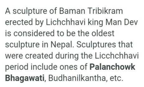 What types of sculpture are found in nepal​