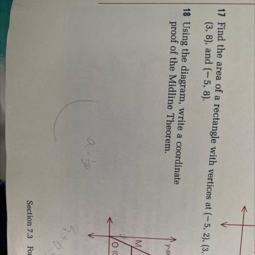 HELP 100 pts! Using the diagram, write a coordinate proof of the Midline Theorem.