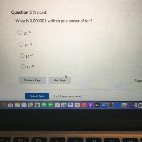 Which of these is the answer