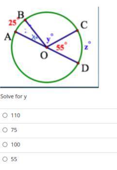 Geometry:
Solve for 'y'