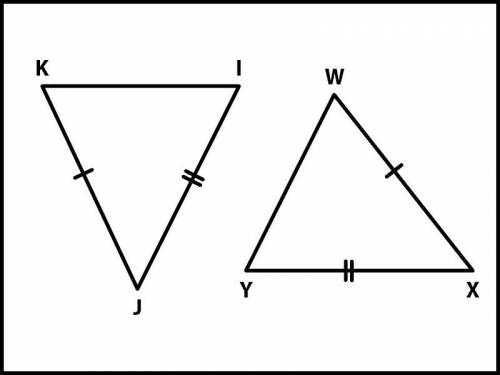 State what additional information is required in order to know that the triangles in the image belo
