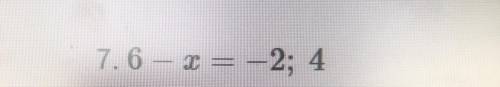 Determine whether the given number is a solution of the given equation

Can someone help me?