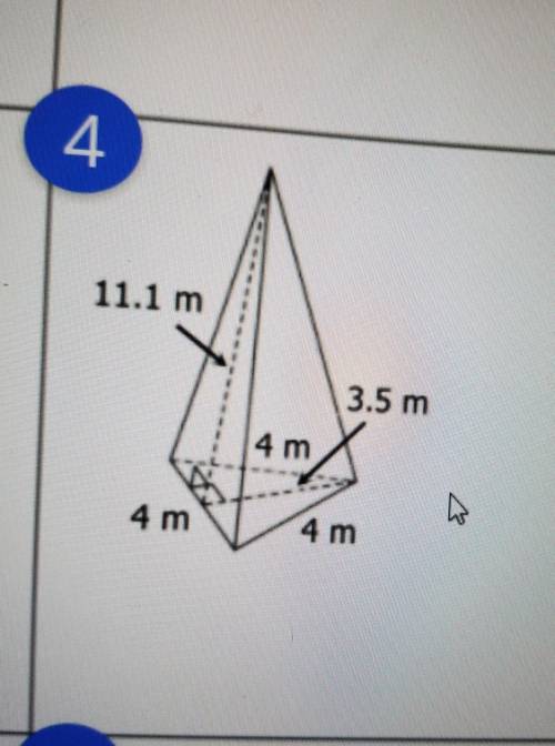 I need help with this Geometry HWI need to find the surface area