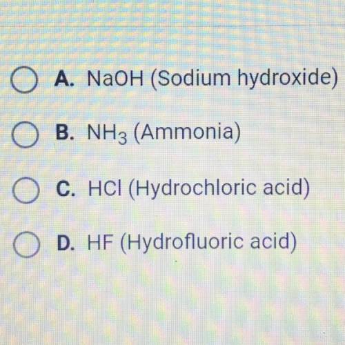 Which of the following is a strong acid?