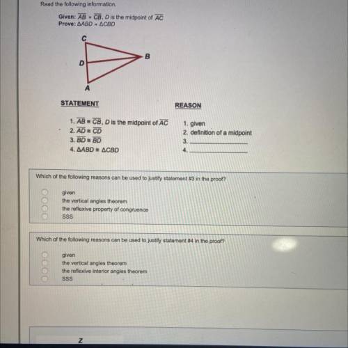Congruent Triangles just need answers
