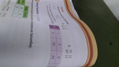 Giving brain list

tell whether the ratio is a proportion 
Need work shown 
Need 4,5,6,7,8
If u an