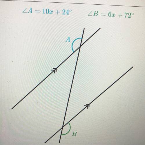 PLEASE HELP: The angle measurements in the diagram are represented by the following expressions.