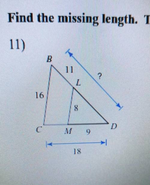 What is the length. is the triangle similar .​