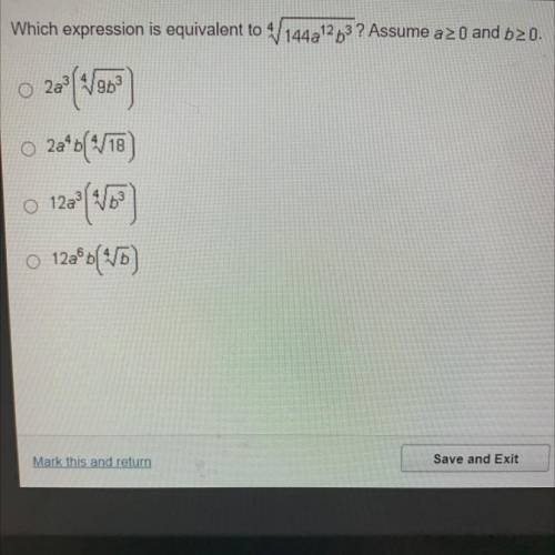 Which expression is equivalent to