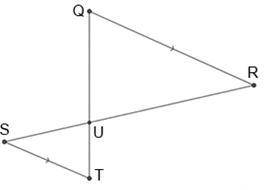 Can the triangles be proven similar by AA?

Question options:
A) 
No, similar triangles cannot con