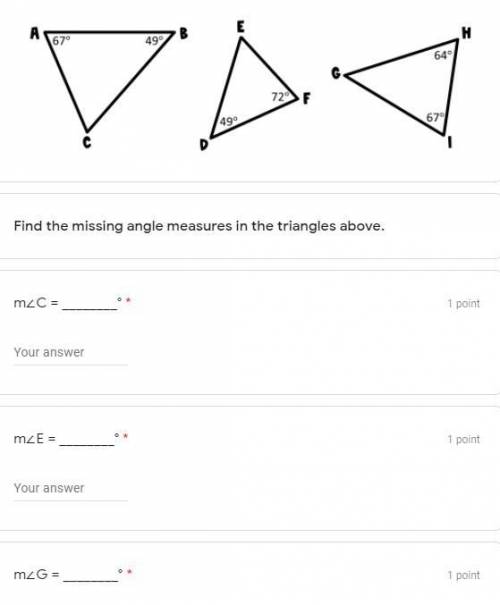 This is the angle similarity of triangles btw. I will give brainliest to whoever finds the missing