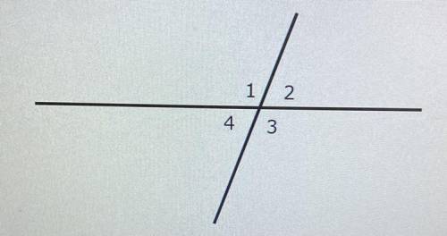 If angle 4 has a measurement of 4x and angle 3 has a measurement of 3x what does x equal?