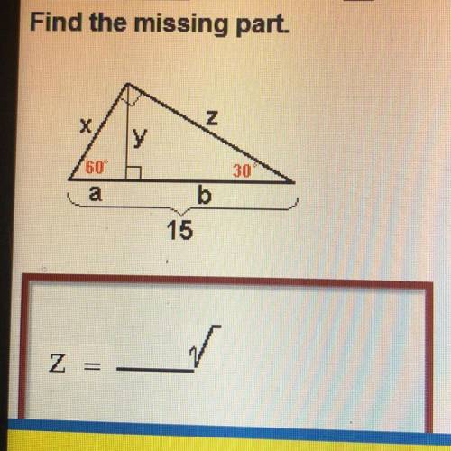 Find the missing part .