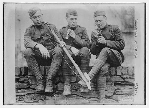 What role did the doughboys play during WWI?
