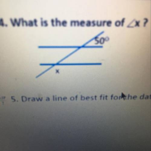 What is the measure of _x? Please helo