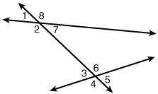 Angle 7 is equal to angle ____