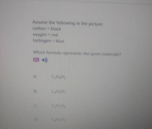 Help Me ASAP!

Assume the following in the picture: carbon = black oxygen = red hydrogen = blue Wh