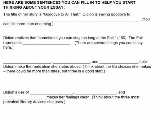 “Goodbye to All That” Close Reading Guide As you read, stop and fill in the details of Didion’s lif