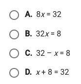 PLEASE HELP EASY 6TH GRADE MATH (pic is the possible answers) select the equation that represents t