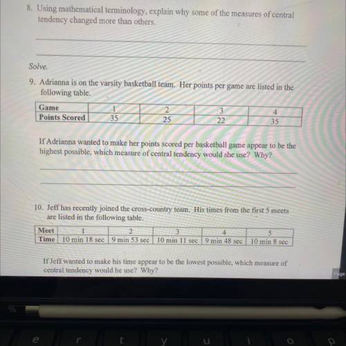 3 problems for 25 points 
Please help due today