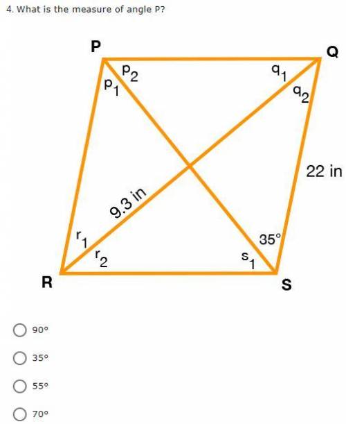 Please help me! I need help, and I can give brainliest.

1. What is the length of diagonal PS?
A.