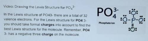 How can you find the charge on po4​