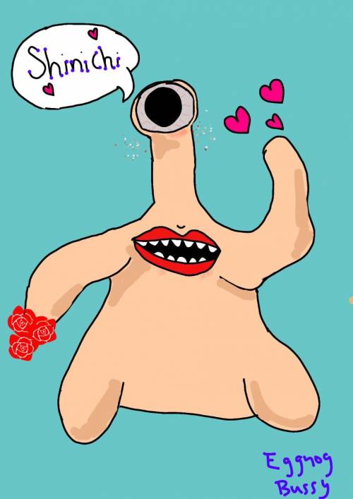 My Deviant Art is Eggnogbussy

Here is another piece of art of Migi from a show called Parasyte