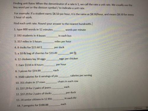 ASAP Mark you Brainliest 1-14 questions Easy Math
