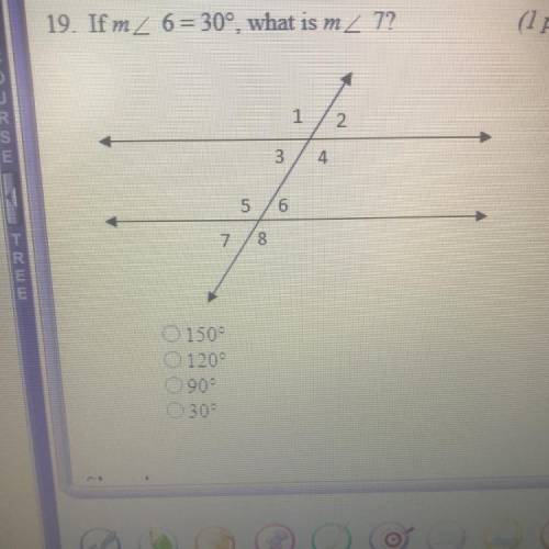 If m/ 6=30 what is m / 7?