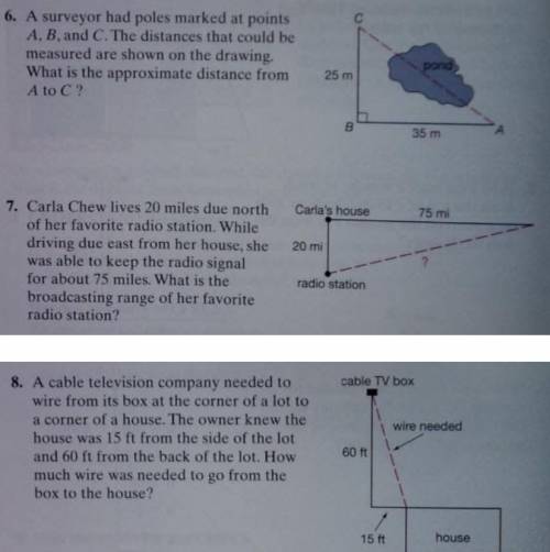 Story problems trigonometry can someone please answer if you do please show your work
