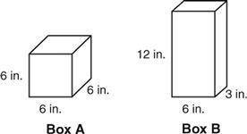A manufacturer of breakfast cereals is considering the following two designs for cereal boxes.

Th