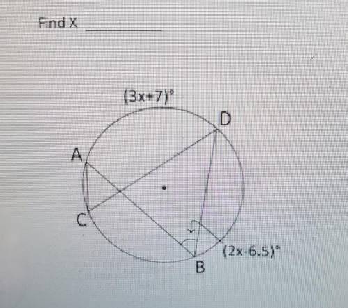 What is the value of x?​