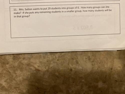 Can someone help me with this problem. I have to show my work. Thank you.